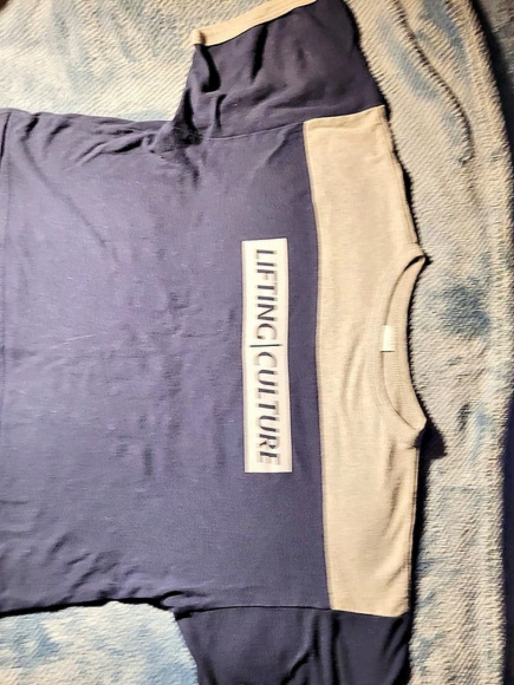 Lifting Culture Color Block Short Sleeve Tee